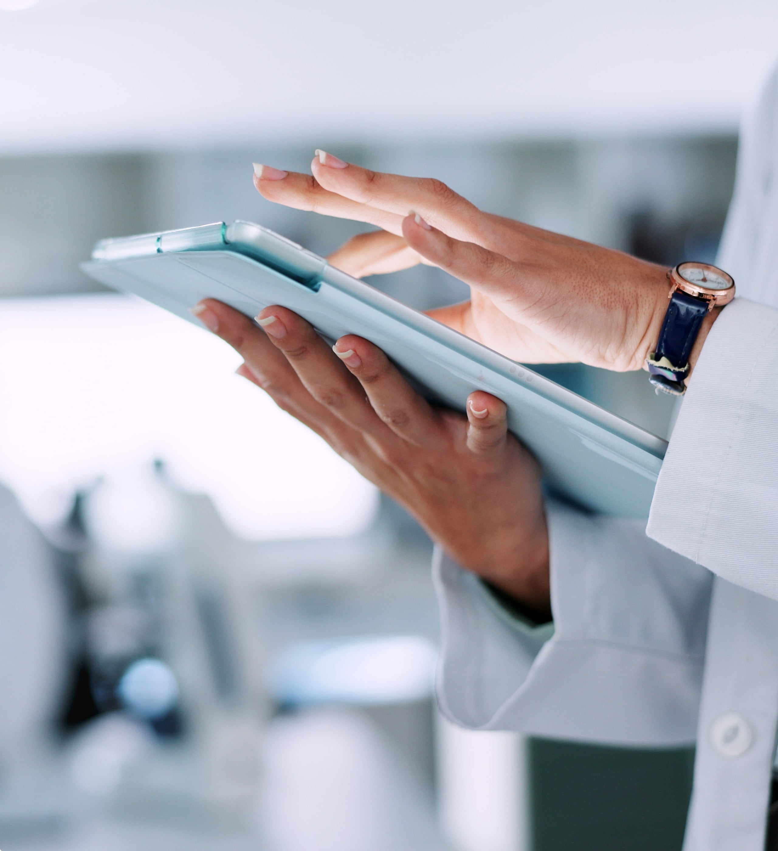 2025 timeline: Amulet forms strategic partnership with L Catterton and US Fertility, abstract healthcare investment visual